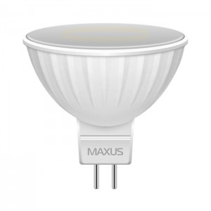 Светодиодная лампа Maxus LED-144-01 MR16 3W 4100K 220V GU5.3 GL